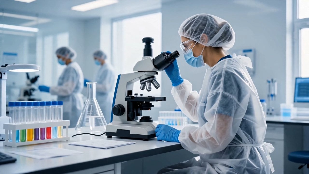 Modern medical laboratory