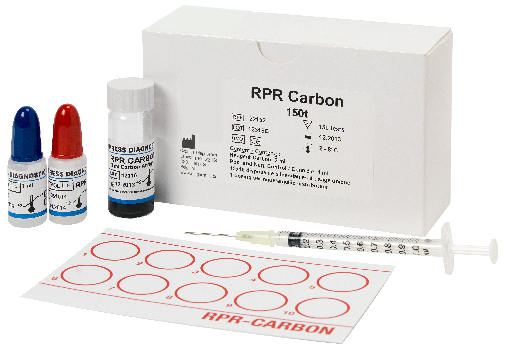 Agglutination and latex test kit